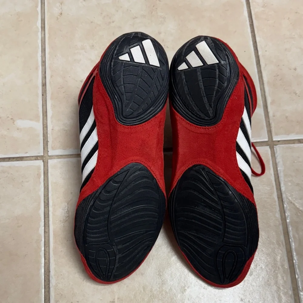 Adidas Pretereo 2.0 Wrestling Red and Black Sneakers